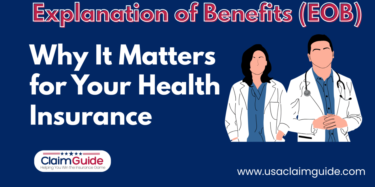 Explanation of Benefits (EOB)