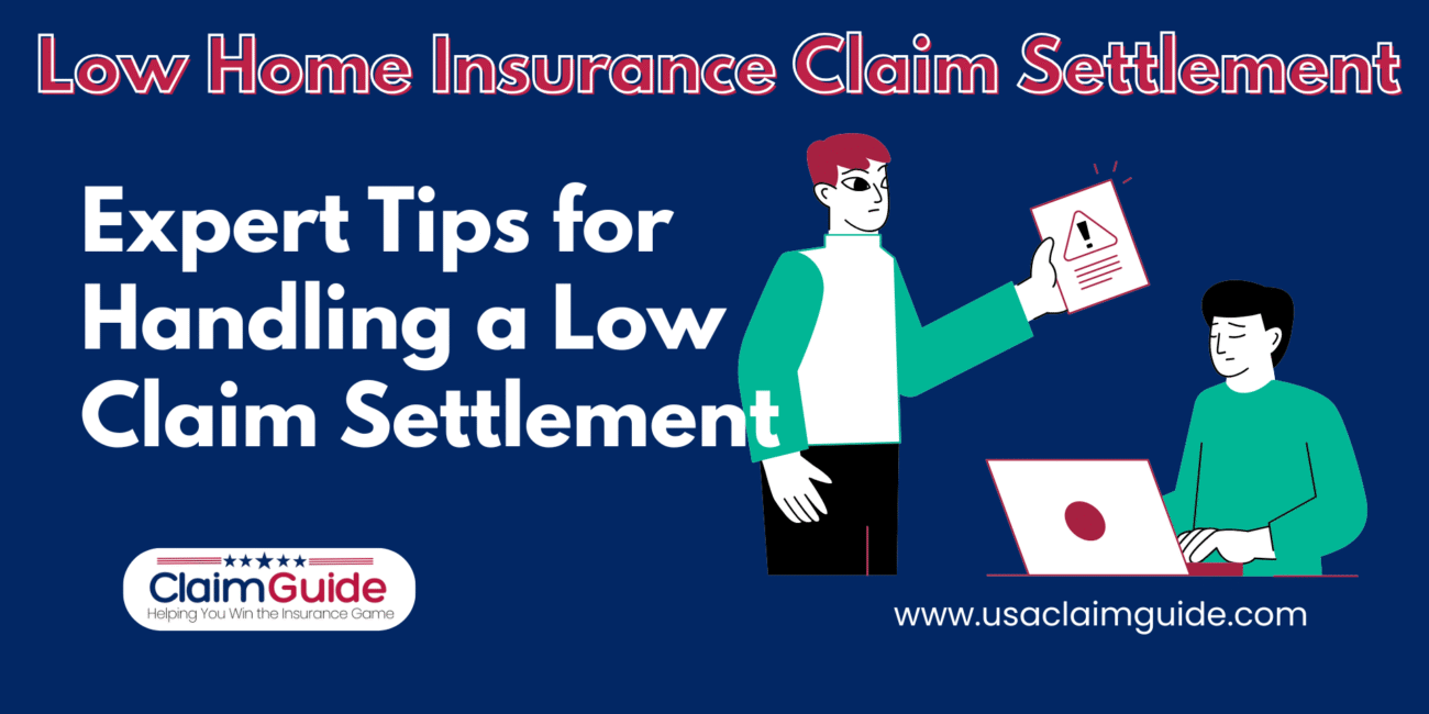 Low Home Insurance Claim Settlement