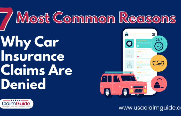 Reasons Why Car Insurance Claims Are Denied