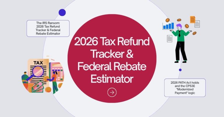 The IRS Ransom: 2026 Tax Refund Tracker & Federal Rebate Estimator