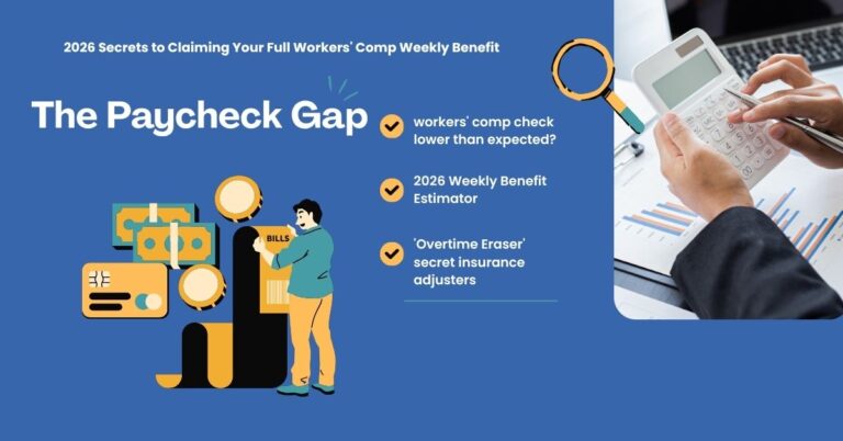 The Paycheck Gap: 2026 Secrets to Claiming Your Full Workers’ Comp Weekly Benefit